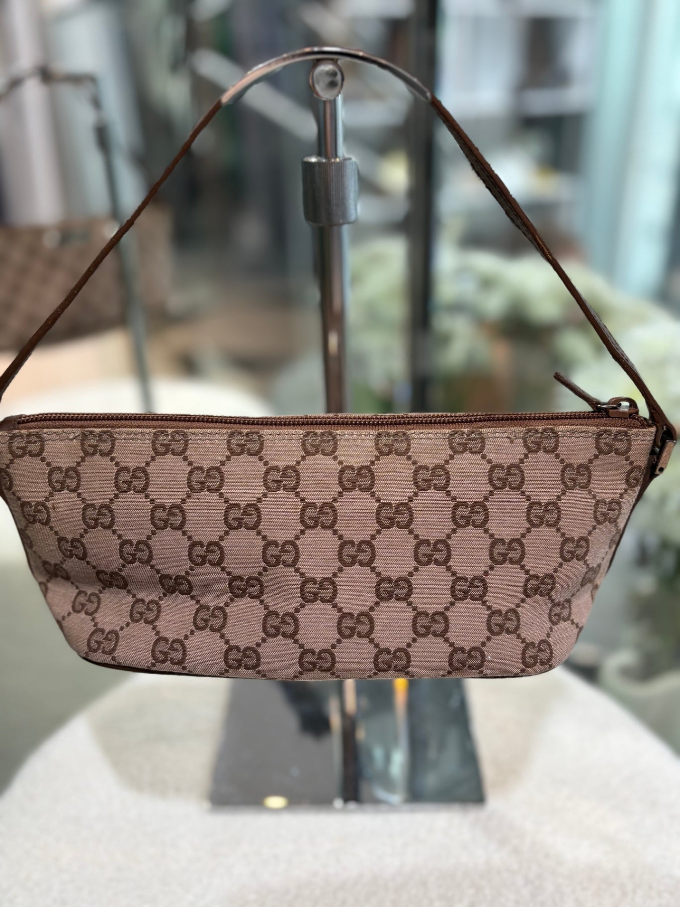 GUCCI -  Canvas Shoulder Bag