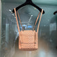CHANEL Nude Chevron Urban Spirit backpack