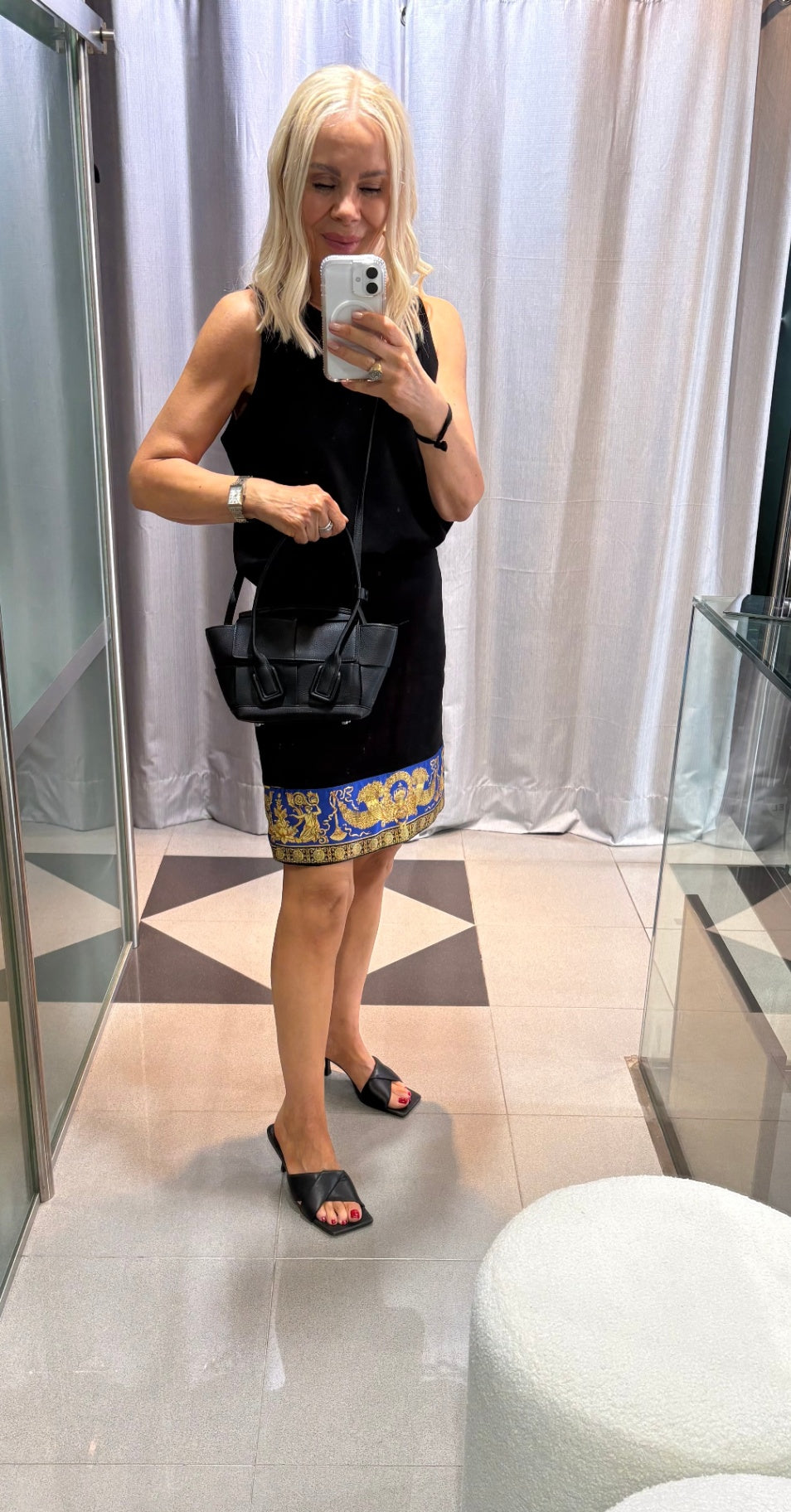 BOTTEGA VENETA Arco mini black