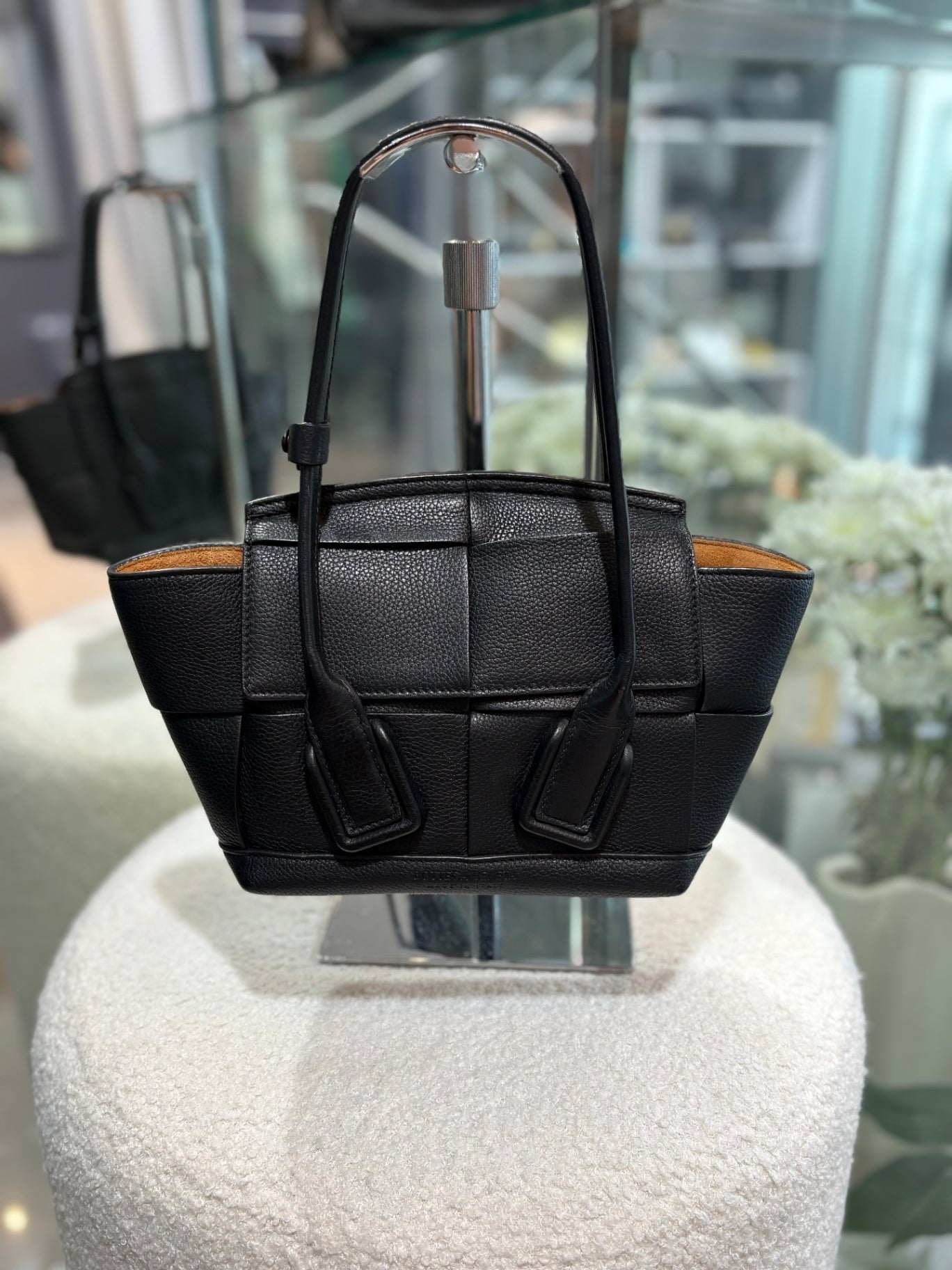 BOTTEGA VENETA Arco mini black