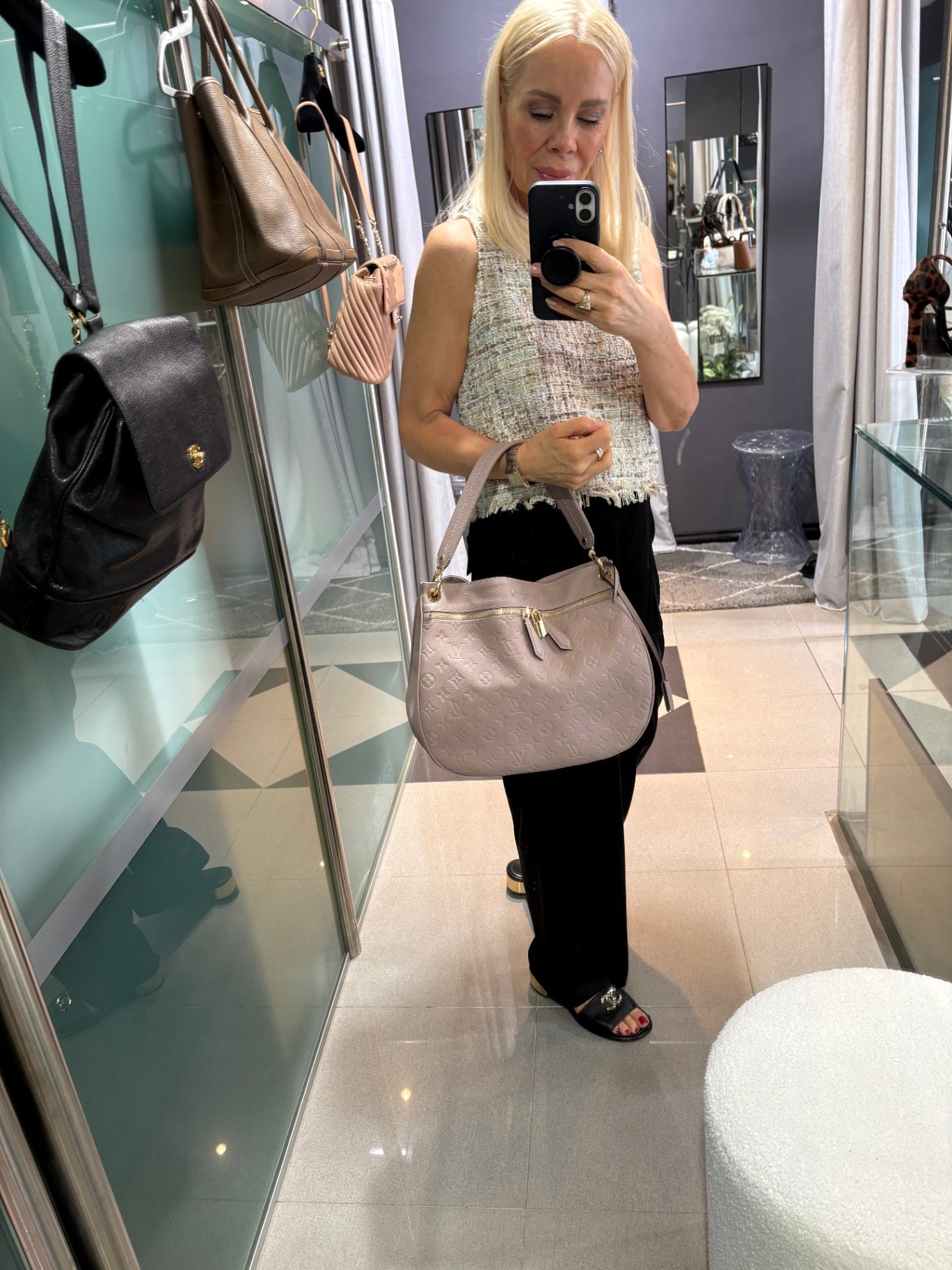 LOUIS VUITTON Spontini Leather Crossbody