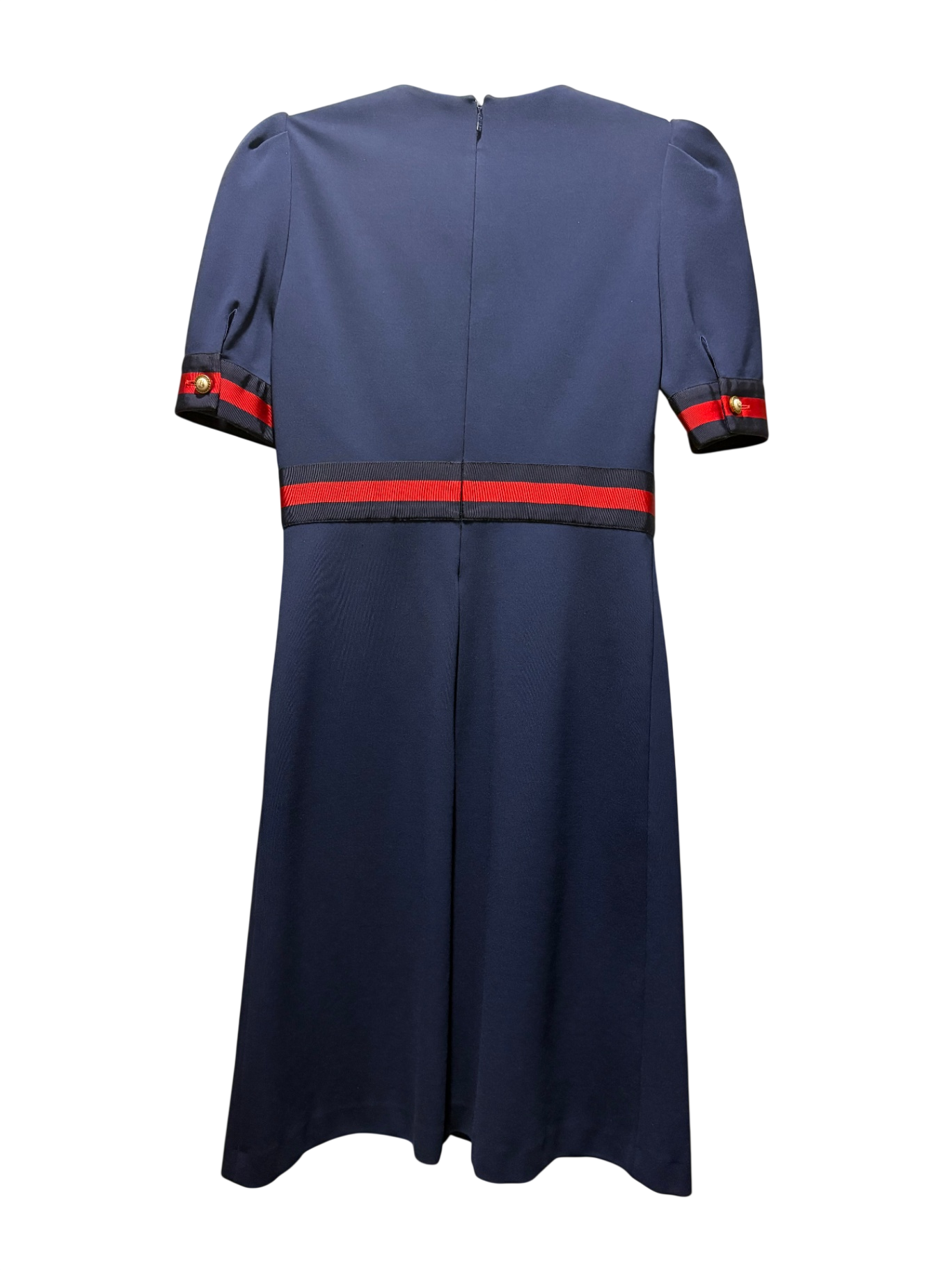 GUCCI Navy Bow dress size S