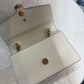 GUCCI SYLVIE Super Mini leather bag with chain