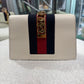 GUCCI SYLVIE Super Mini leather bag with chain