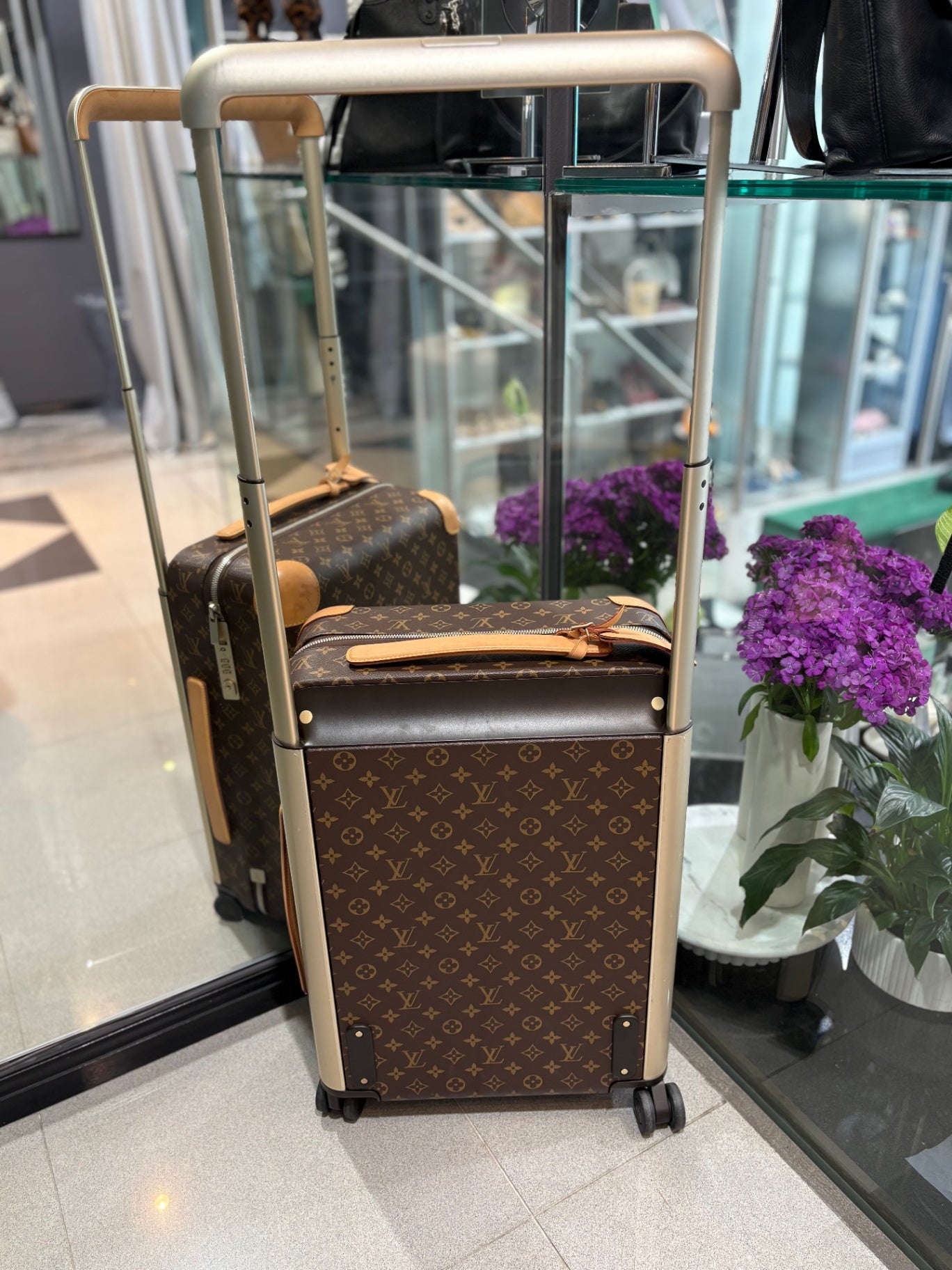 LOUIS VUITTON Horizon Monogram suitacase