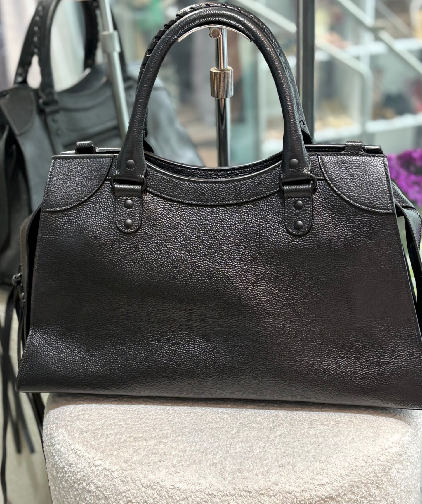 BALENCIAGA Black Neo Classic City Handbag
