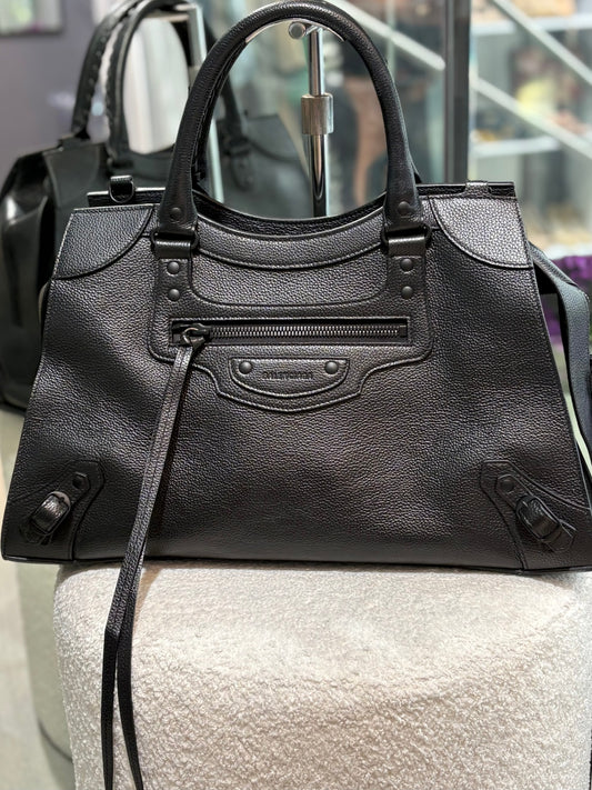 BALENCIAGA Black Neo Classic City Handbag