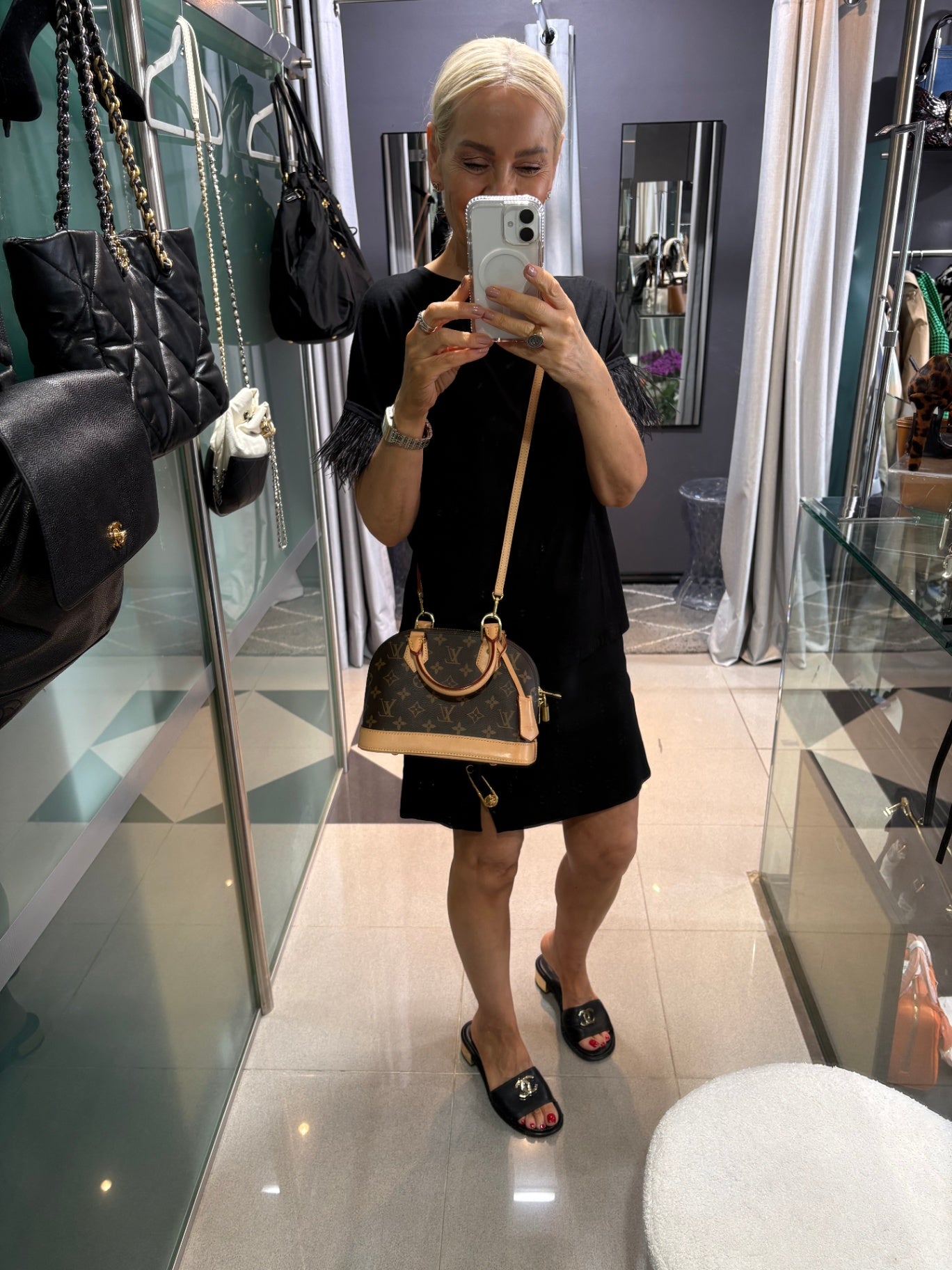 LOUIS VUITTON ALMA BB Mini with strap