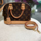 LOUIS VUITTON ALMA BB Mini with strap