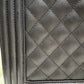 CHANEL BOY Black Caviar Leather  - Large