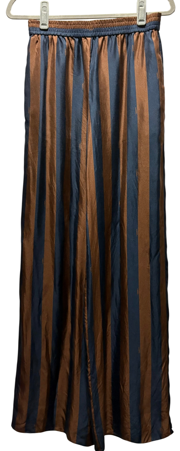 FENDI Coffee/Navy striped set