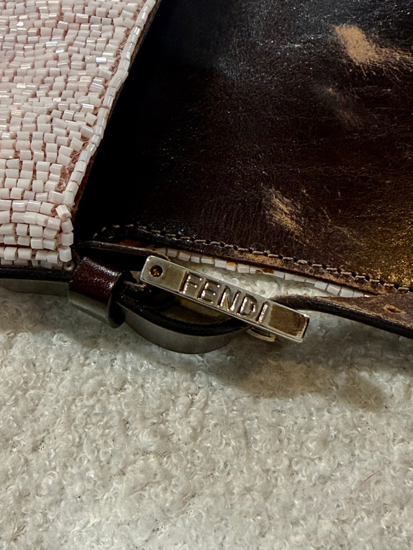 FENDI BAGUETTE - Vintage beaded bag