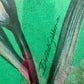 DOLCE & GABBANA Green/pink floral silk blouse: 44