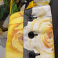 DOLCE & GABBANA Yellow/Green silk blouse: 44