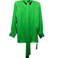 GUCCI Green silk shirt size 38