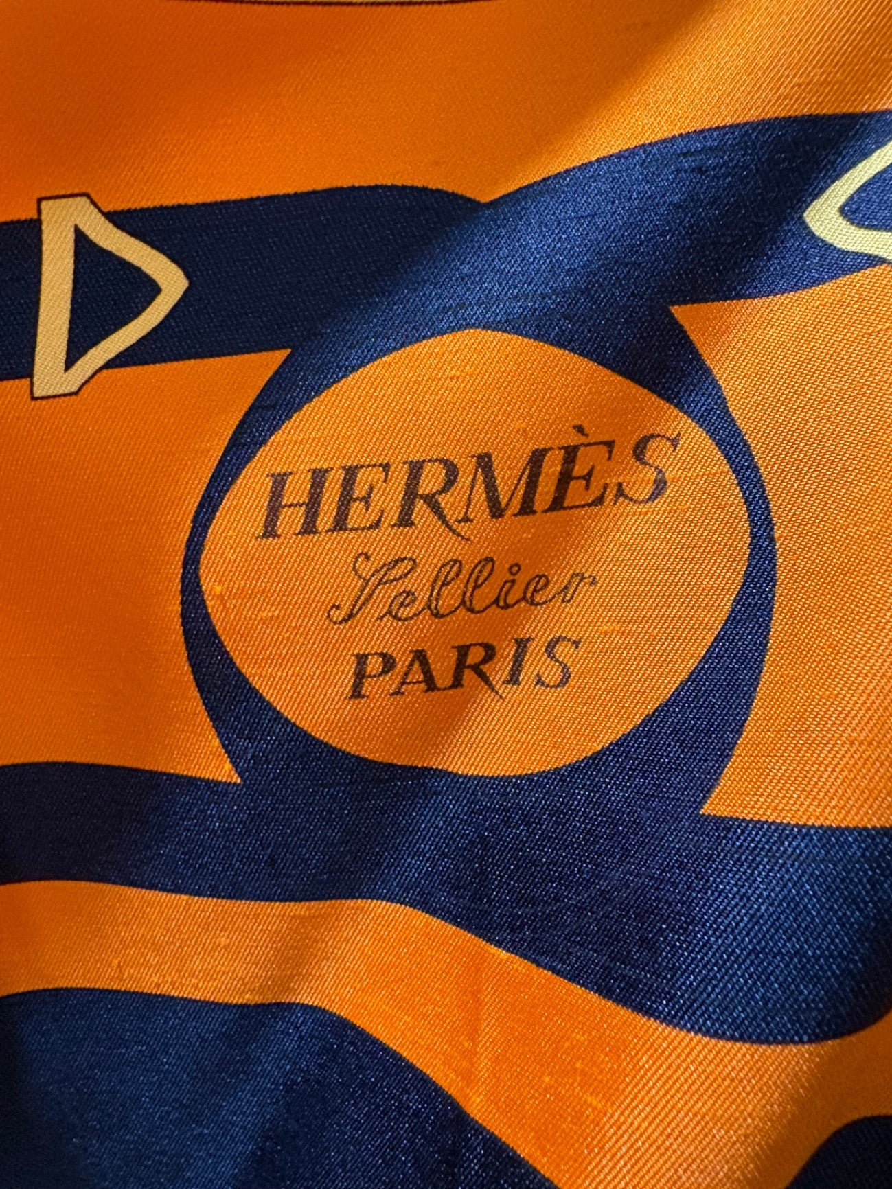 HERMES Silk Scarf Poncho O/S