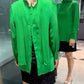 GUCCI Green silk shirt size 38
