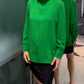 GUCCI Green silk shirt size 38