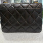 CHANEL Vintage Black Lambskin Mini Flap