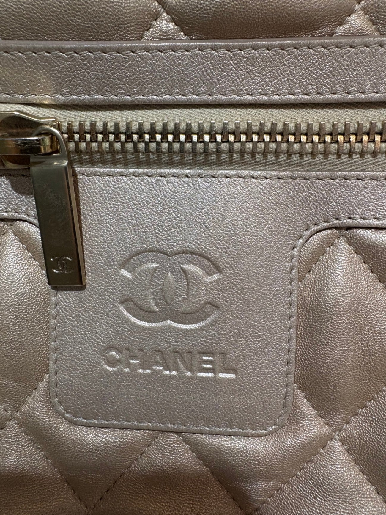 CHANEL Coco Cocoon Bowler Bag - Gold