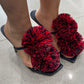 BOTTEGA VENETA Pom Pom Heels size 42