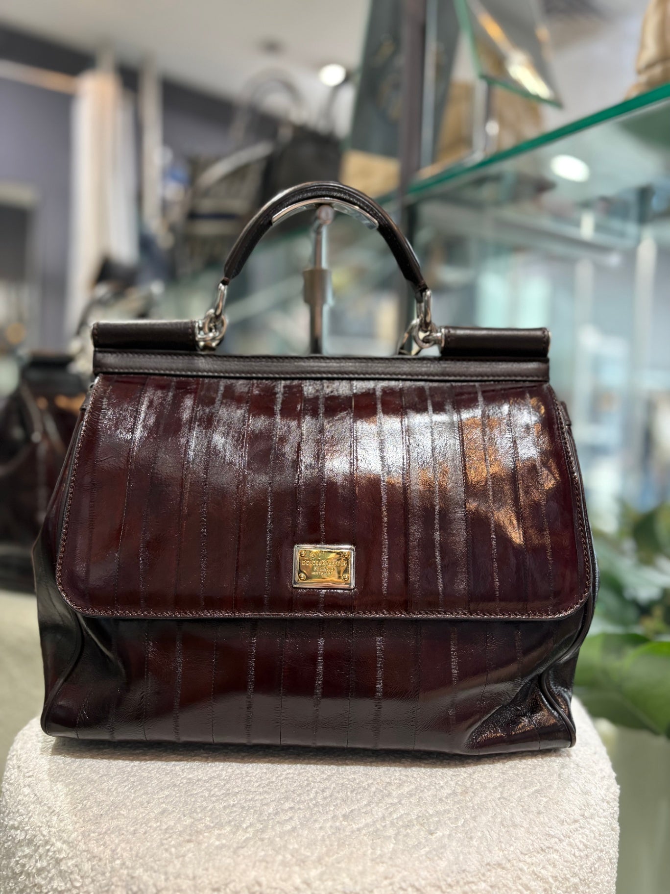 DOLCE & GABBANA Sicily Brown Bag