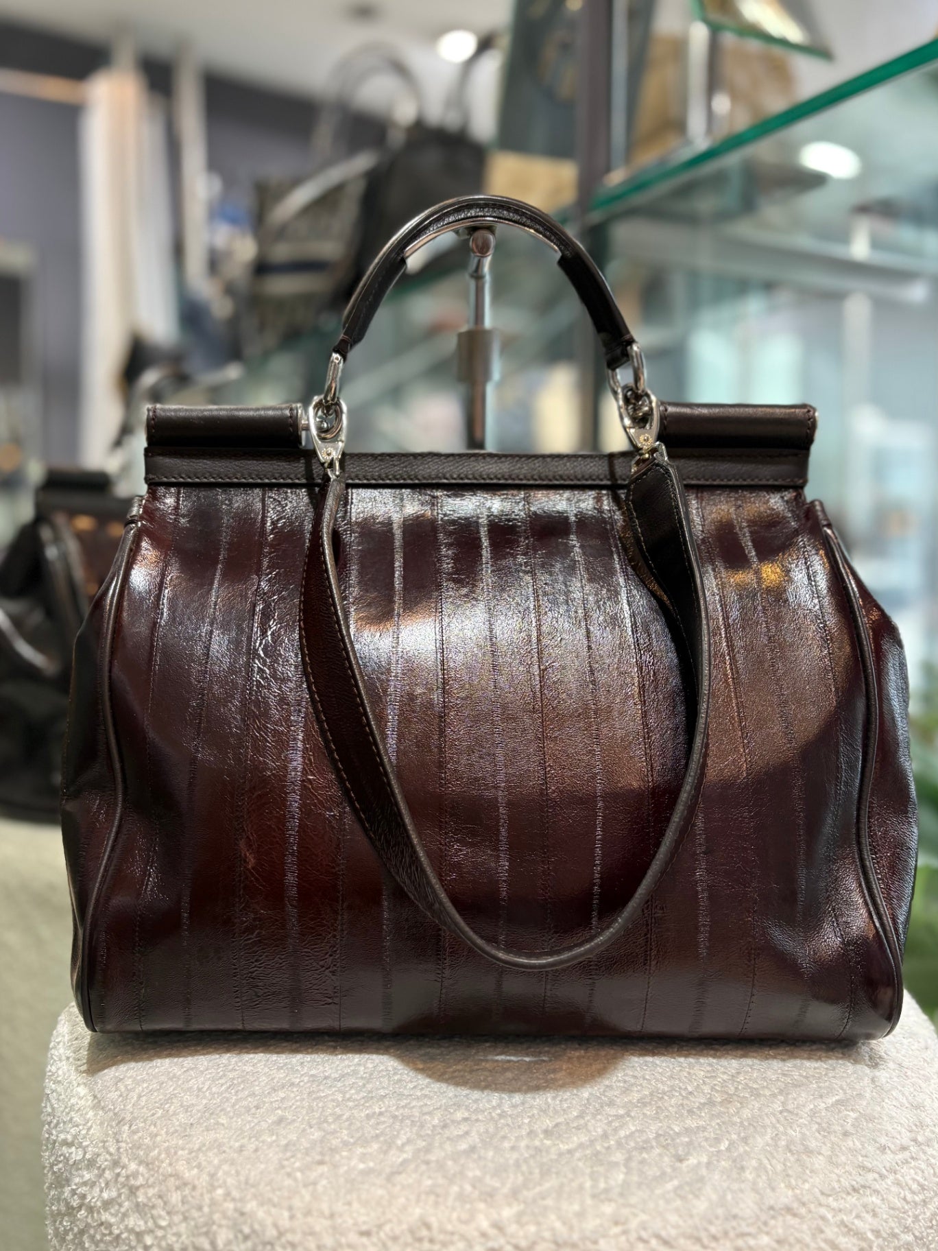 DOLCE & GABBANA Sicily Brown Bag
