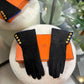 HERMES Suede Gloves