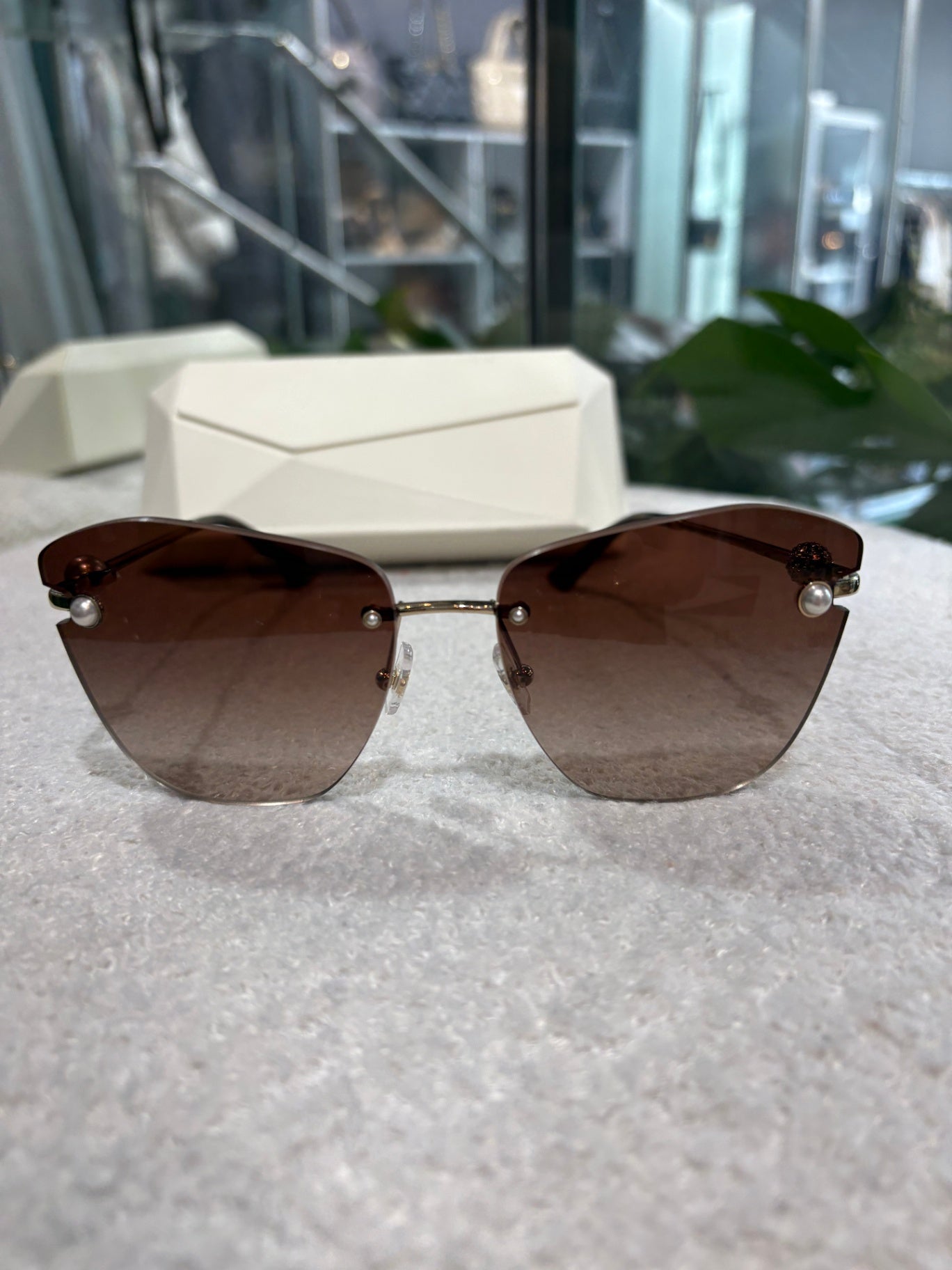 JIMMY CHOO Sunglasses - Gold (B)