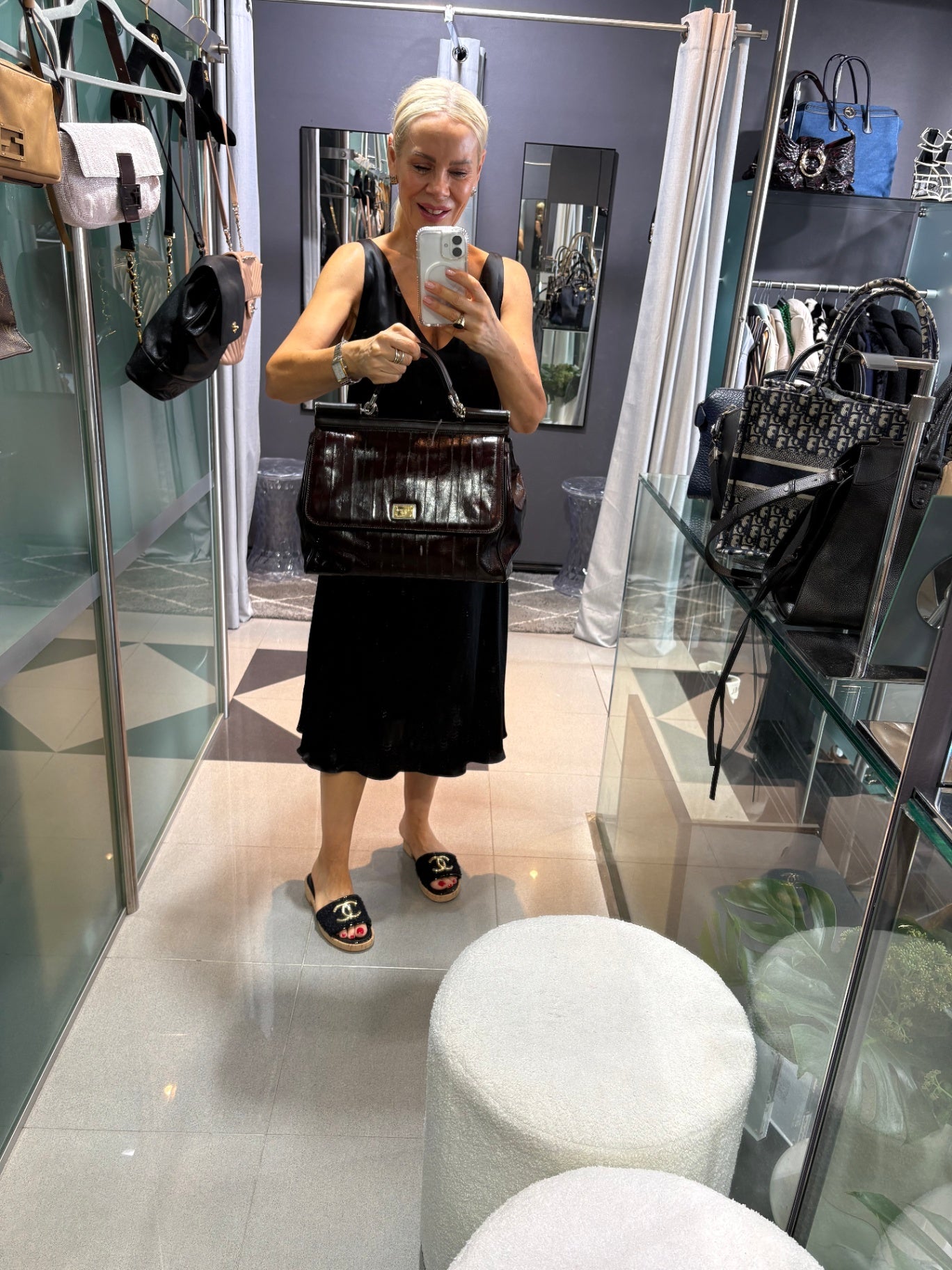 DOLCE & GABBANA Sicily Brown Bag