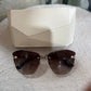 JIMMY CHOO Sunglasses - Gold (B)