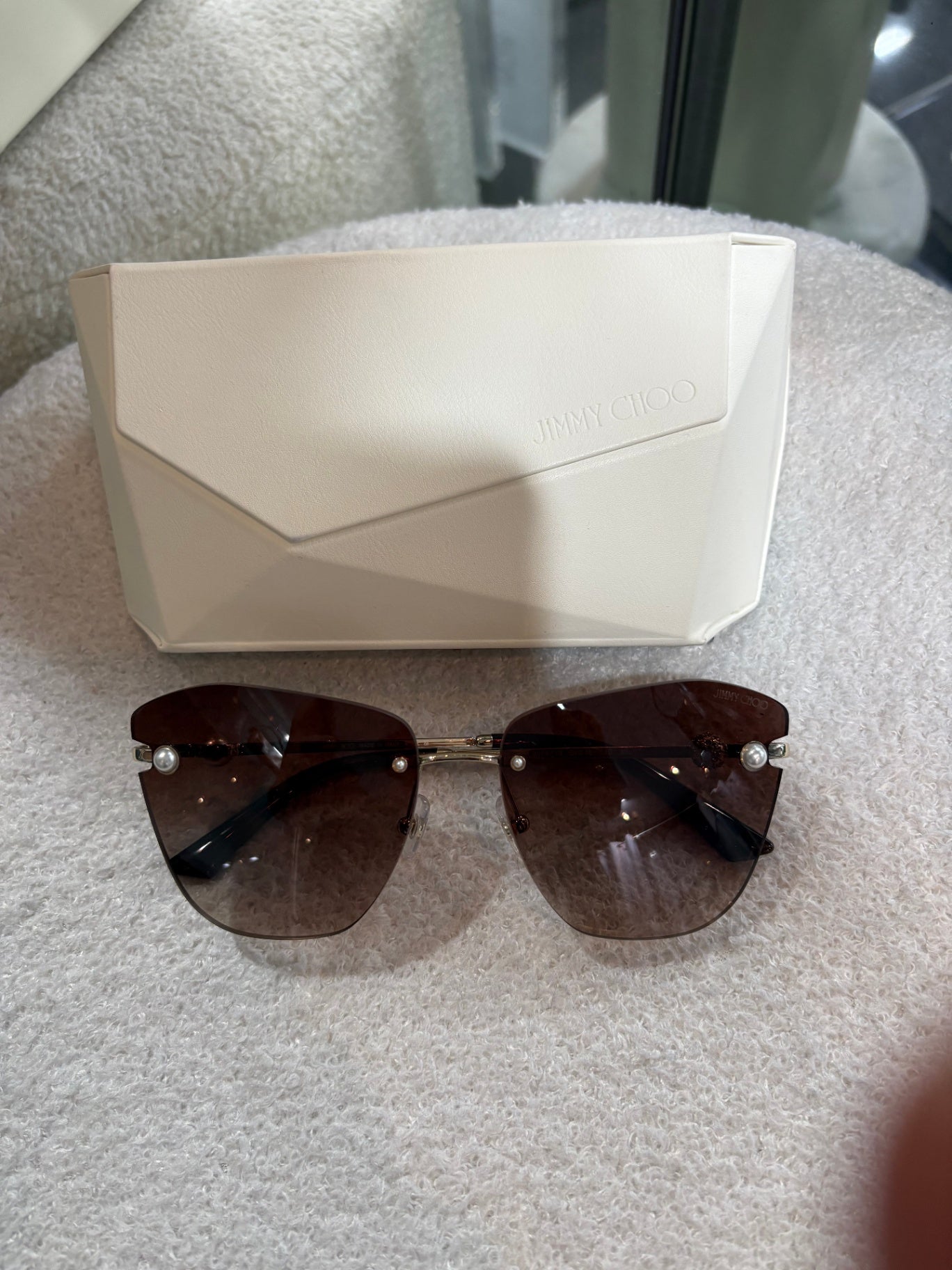 JIMMY CHOO Sunglasses - Gold (B)