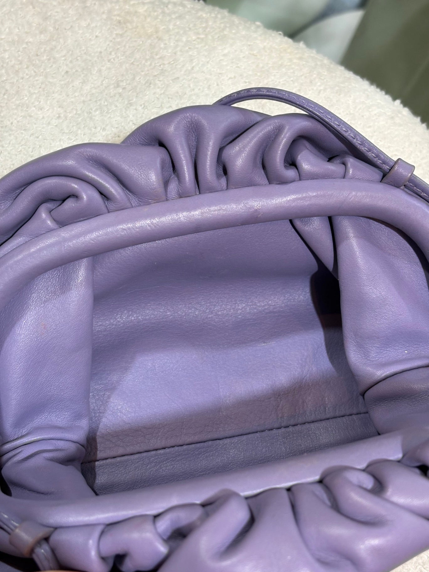 BOTTEGA VENETA Mini Pouch - Lilac