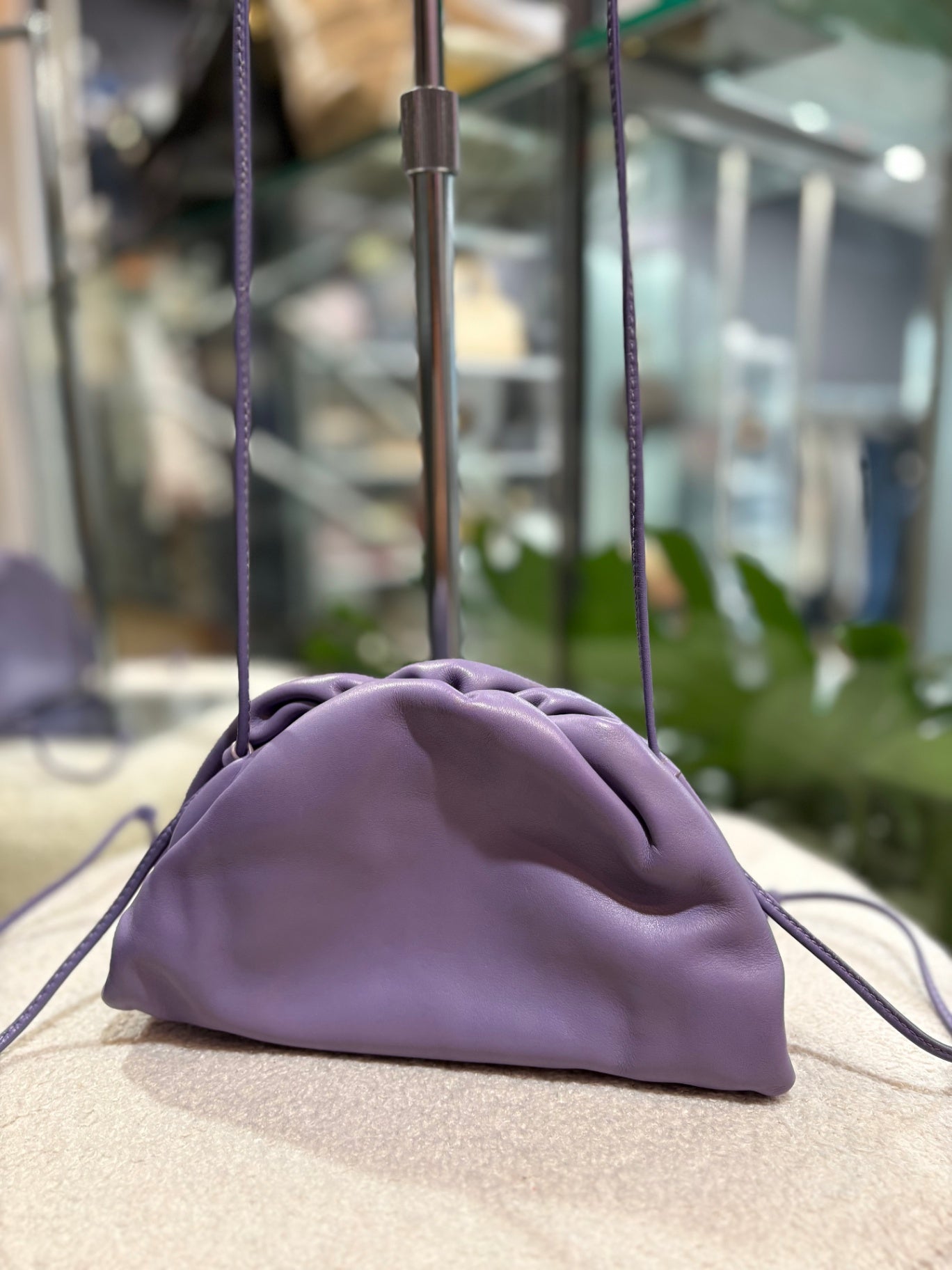 BOTTEGA VENETA Mini Pouch - Lilac