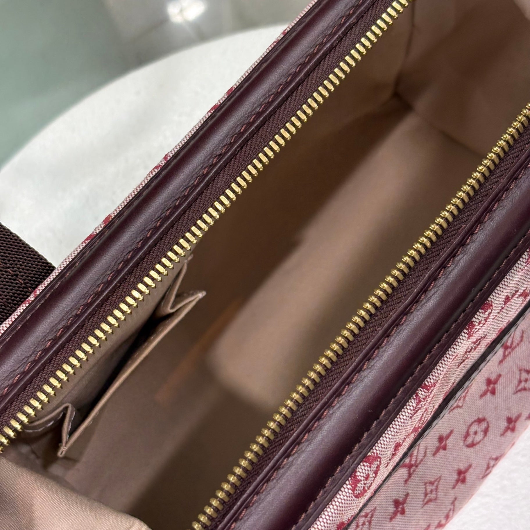 LOUIS VUITTON Mini Lin Josephine PM Cherry
