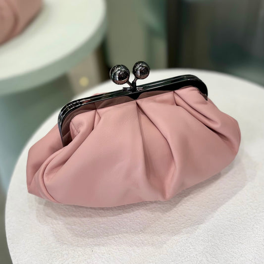 MAX MARA Blush Pink Clutch
