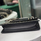 SAINT LAURENT Black Studded Betty bag