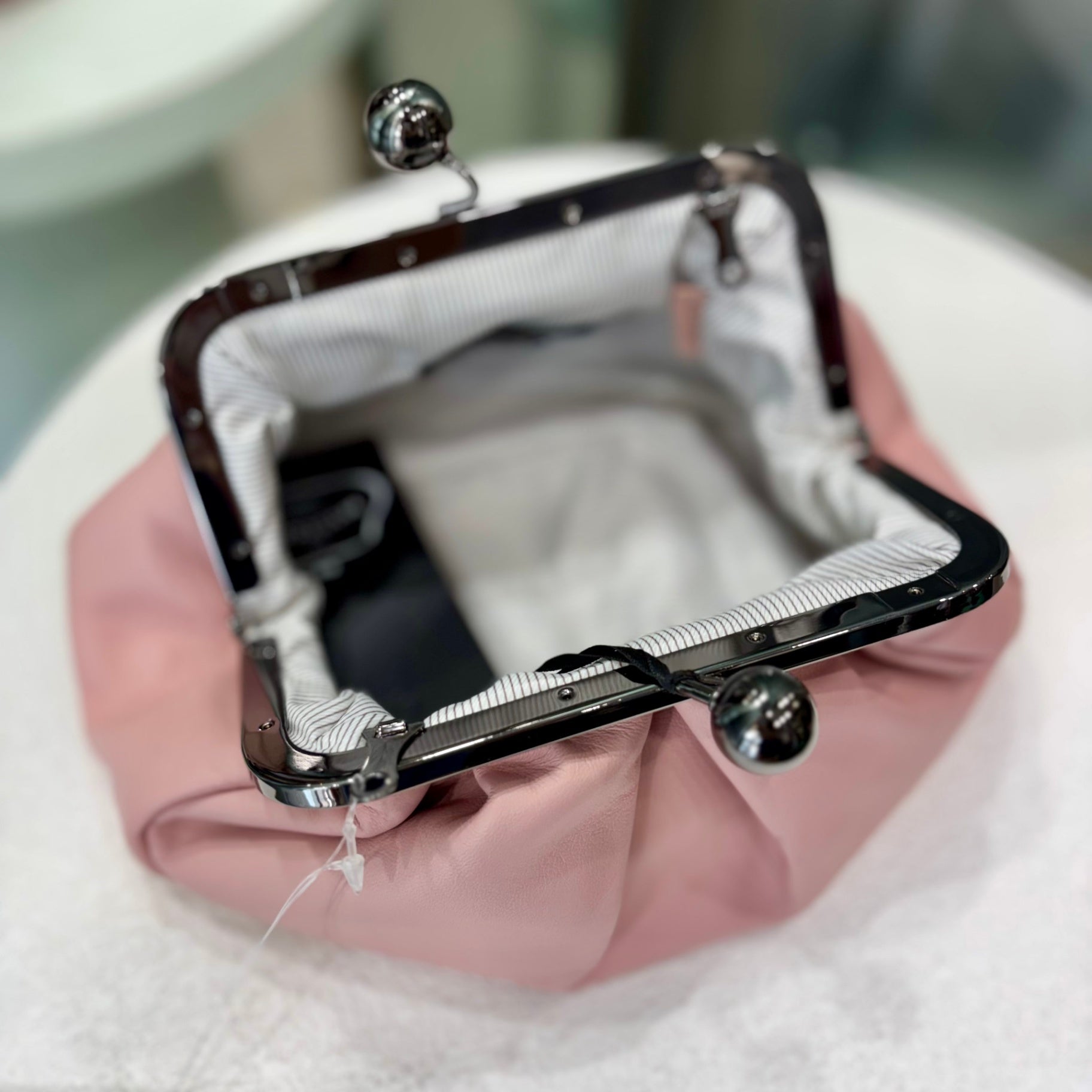 MAX MARA Blush Pink Clutch