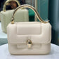 BVLGARI Serpenti Forever Top Handle Ivory Bag