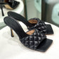 Bottega Venetta Black Mules Size 39.5 (Box)