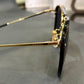 Gucci Oversized Aviator Sunglasses with Box
