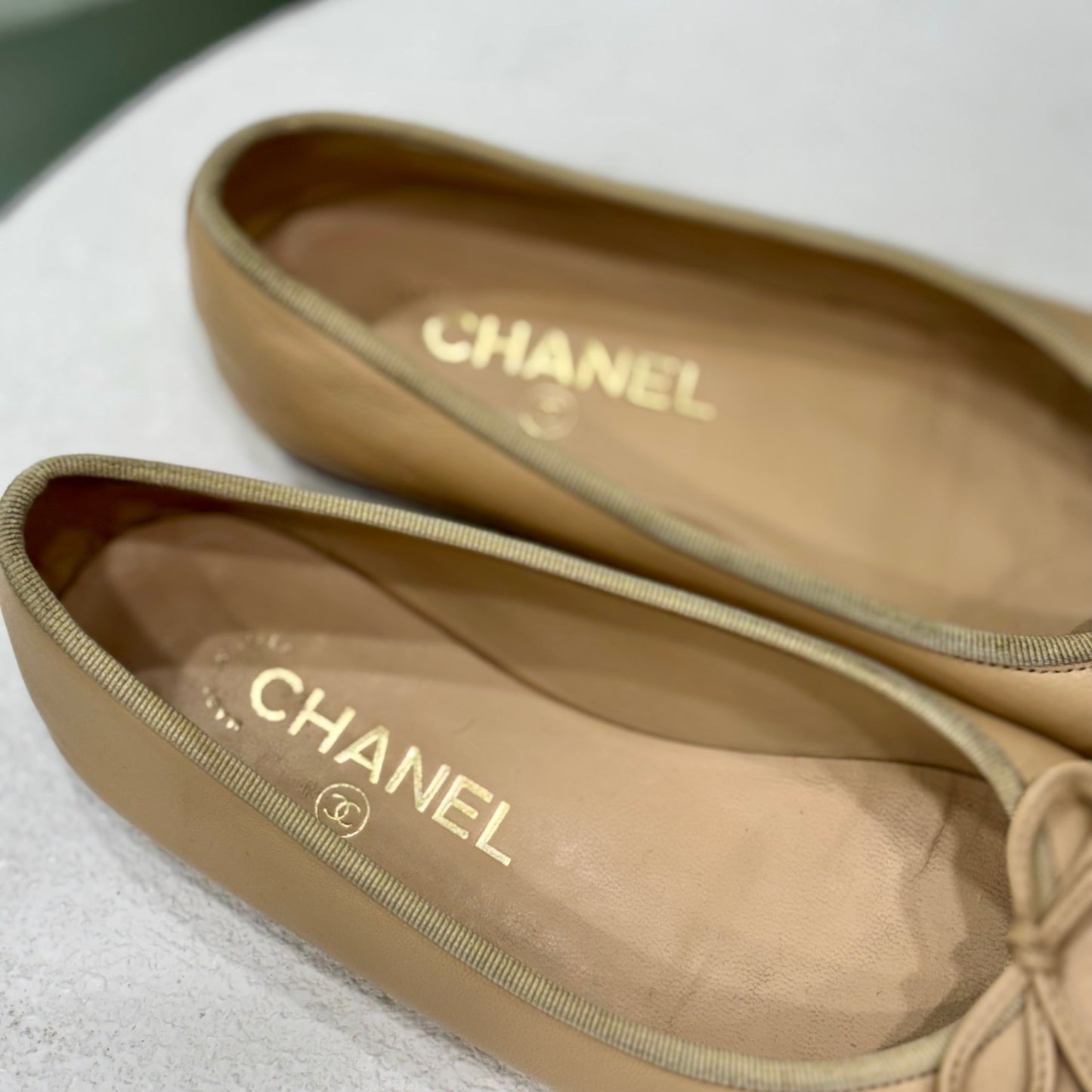 CHANEL Ballet Flats Size 37