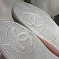 CHANEL CC Pink Sneakers Size 40