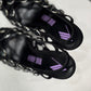 THE ATTICO Black jewel slingback size 37