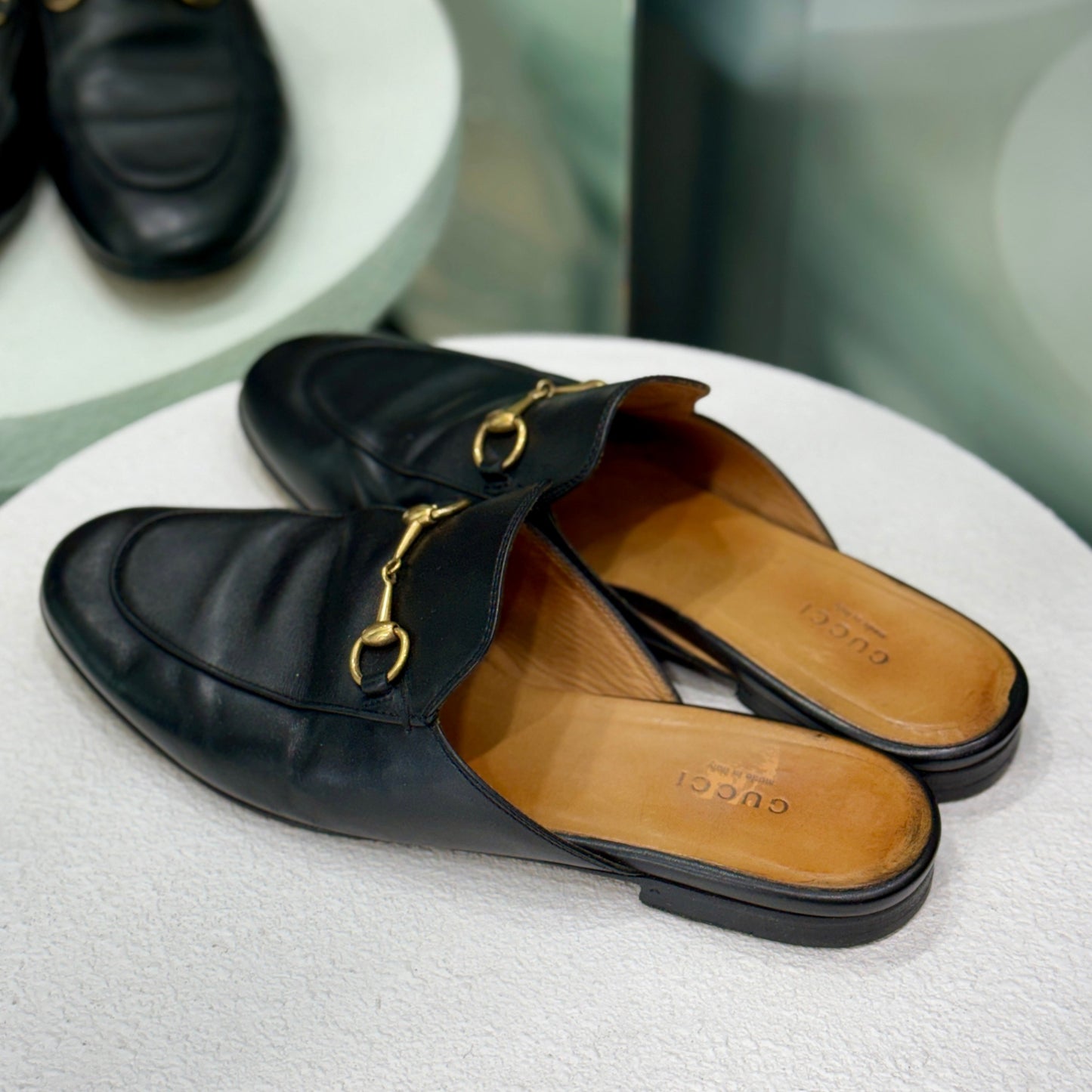 GUCCI Princeton Mules Size 39.5