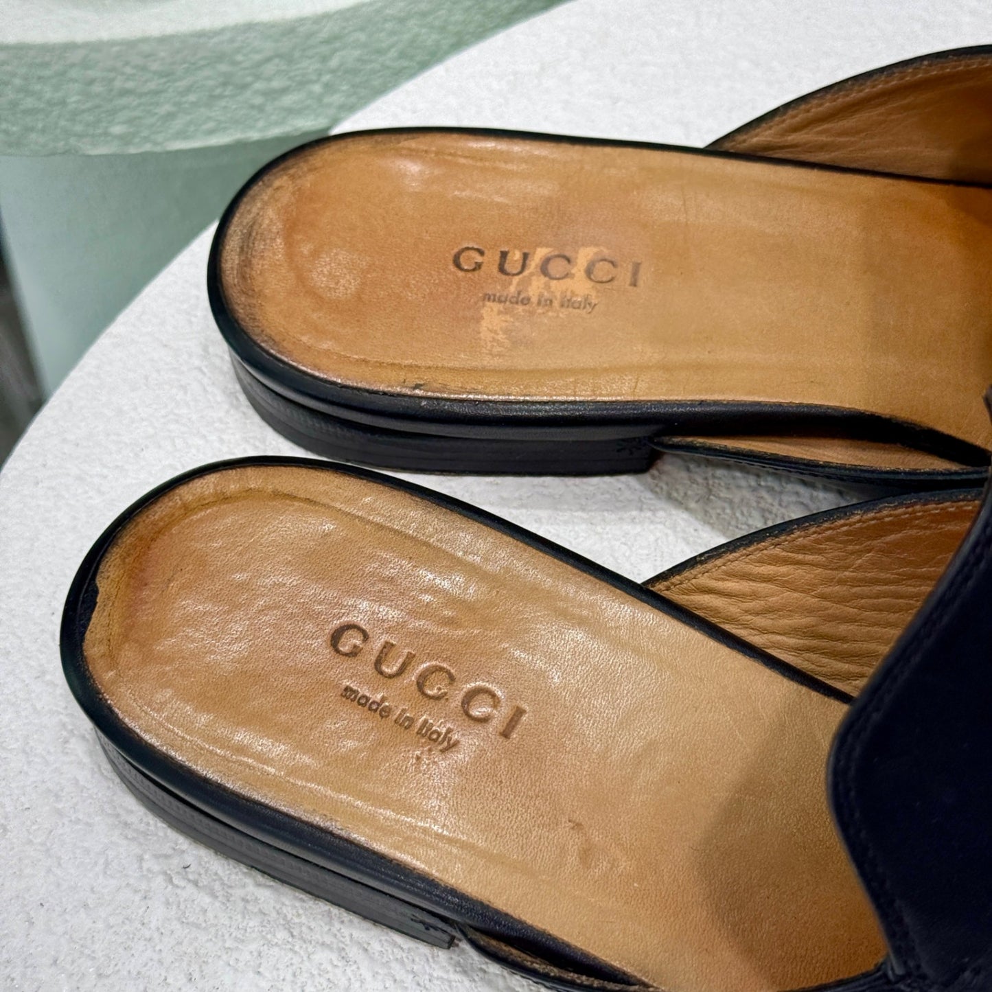 GUCCI Princeton Mules Size 39.5
