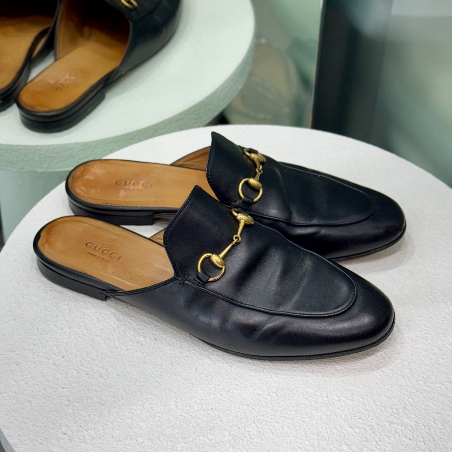 GUCCI Princeton Mules Size 39.5