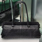 BOTTEGA VENETA Black East West Intrecciato