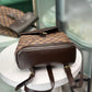 LOUIS VUITTON Damier Ebene Backpack - Brown