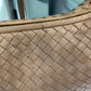 BOTTEGA VENETA Vintage Tan Intrecciato Hobo Bag